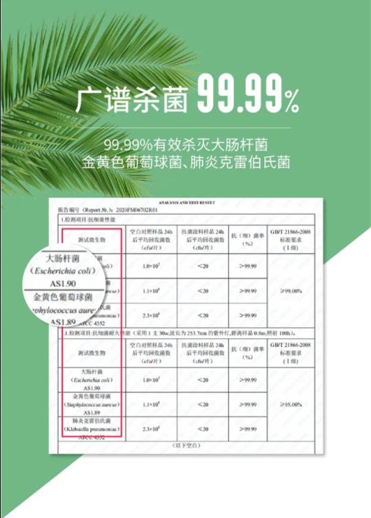 國內(nèi)外雙認證 | 萬磊首款電商專供的生物基涂料，抗菌抗病毒還祛甲醛！